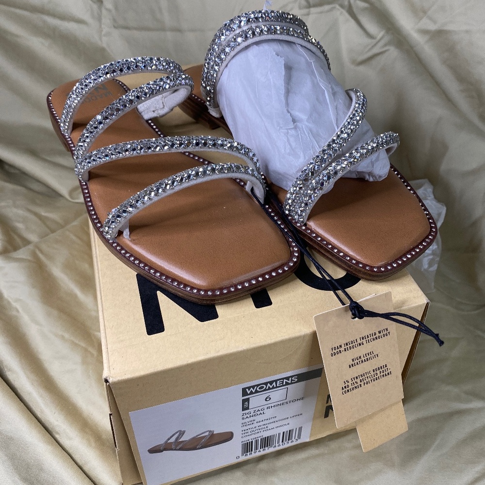 Madden NYC Rhinestones sandal